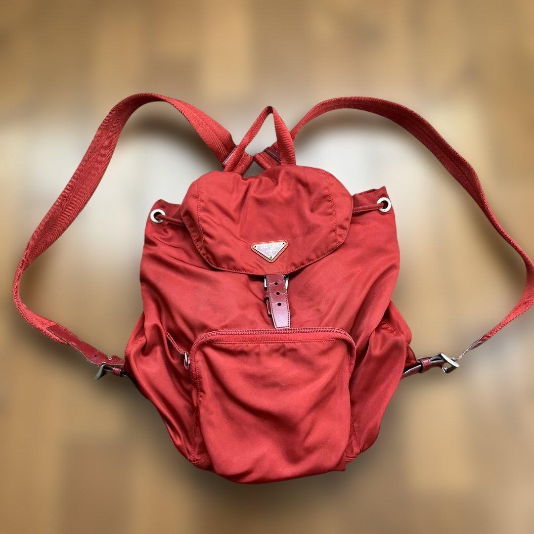 【てぃん】PRADA ナイロンリュック