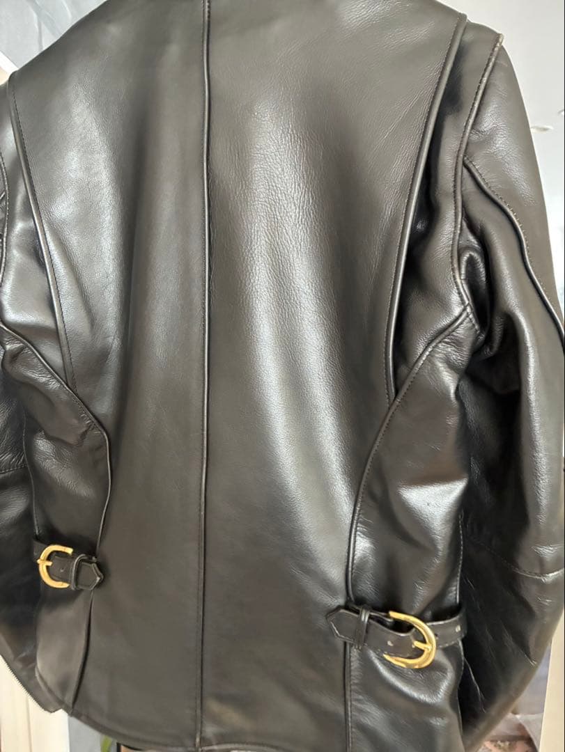 vanson leathers シングルライダースジャケット 36 ブラック