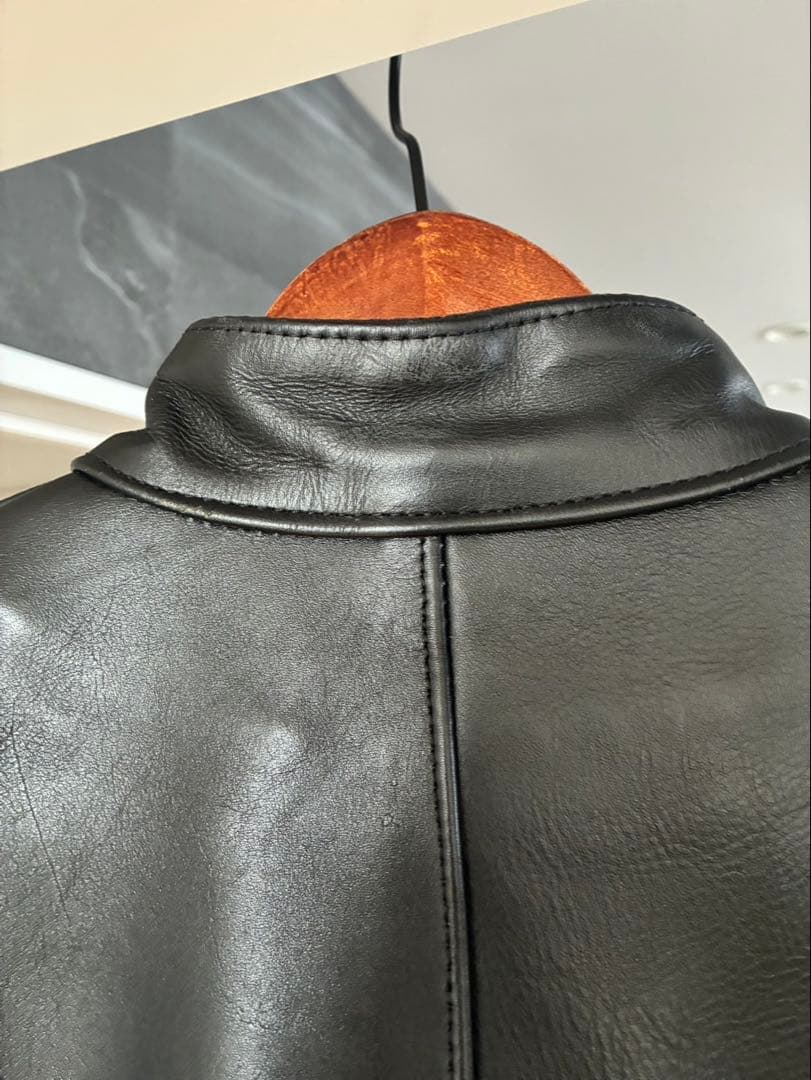 vanson leathers シングルライダースジャケット 36 ブラック