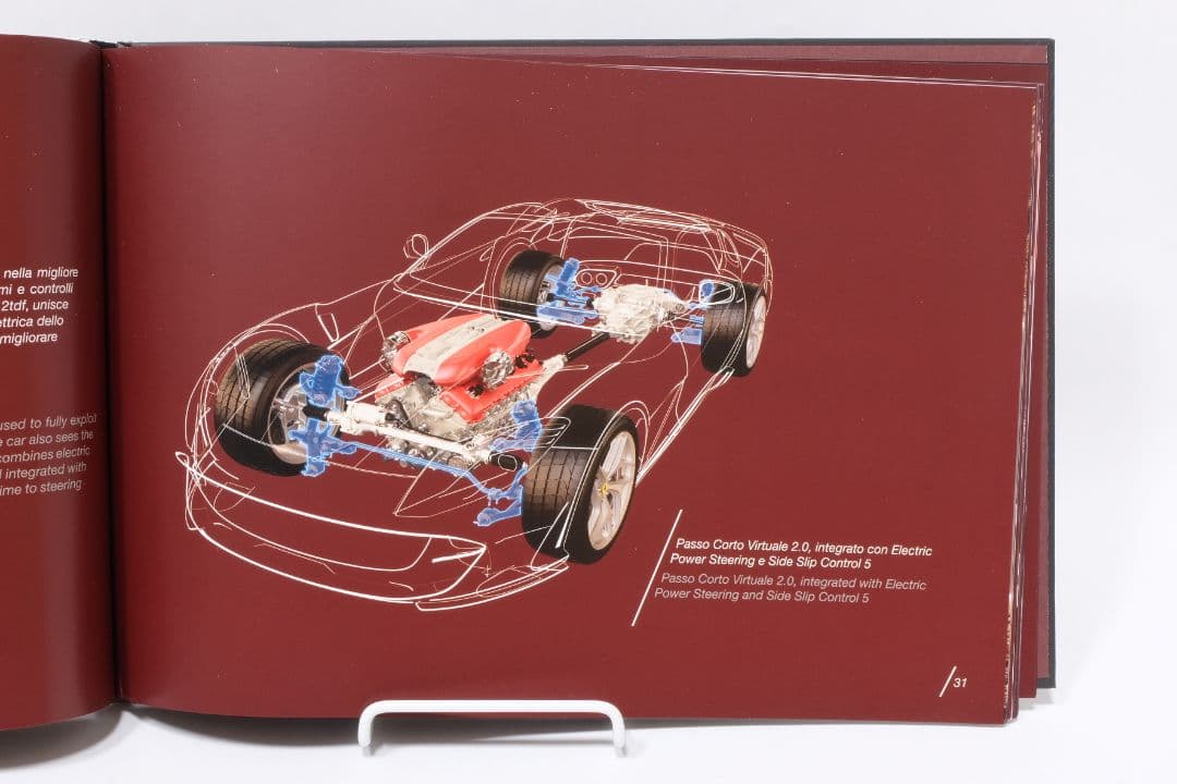 フェラーリ本カタログ 812スーパーファスト ハードカバー付き 伊・英80ページ