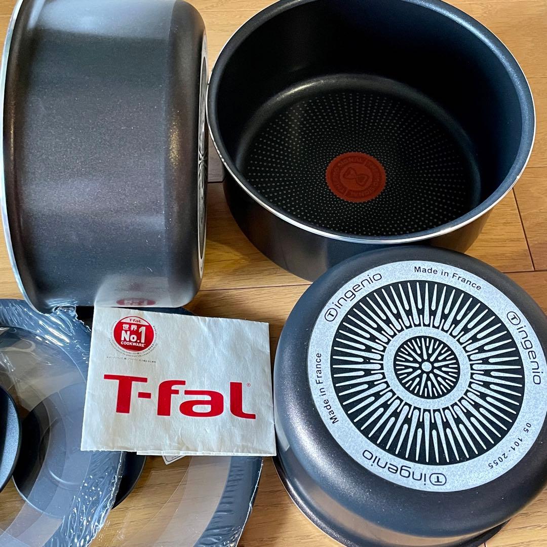 【特別セット】t-fal フレンチ　ソースパン　長持ち　ガス火専用　6点セット