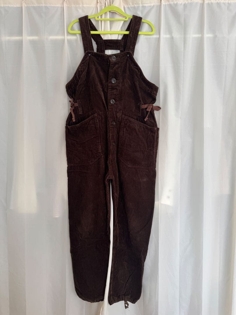 エンジニアードガーメンツ　コーデュロイ サロペット