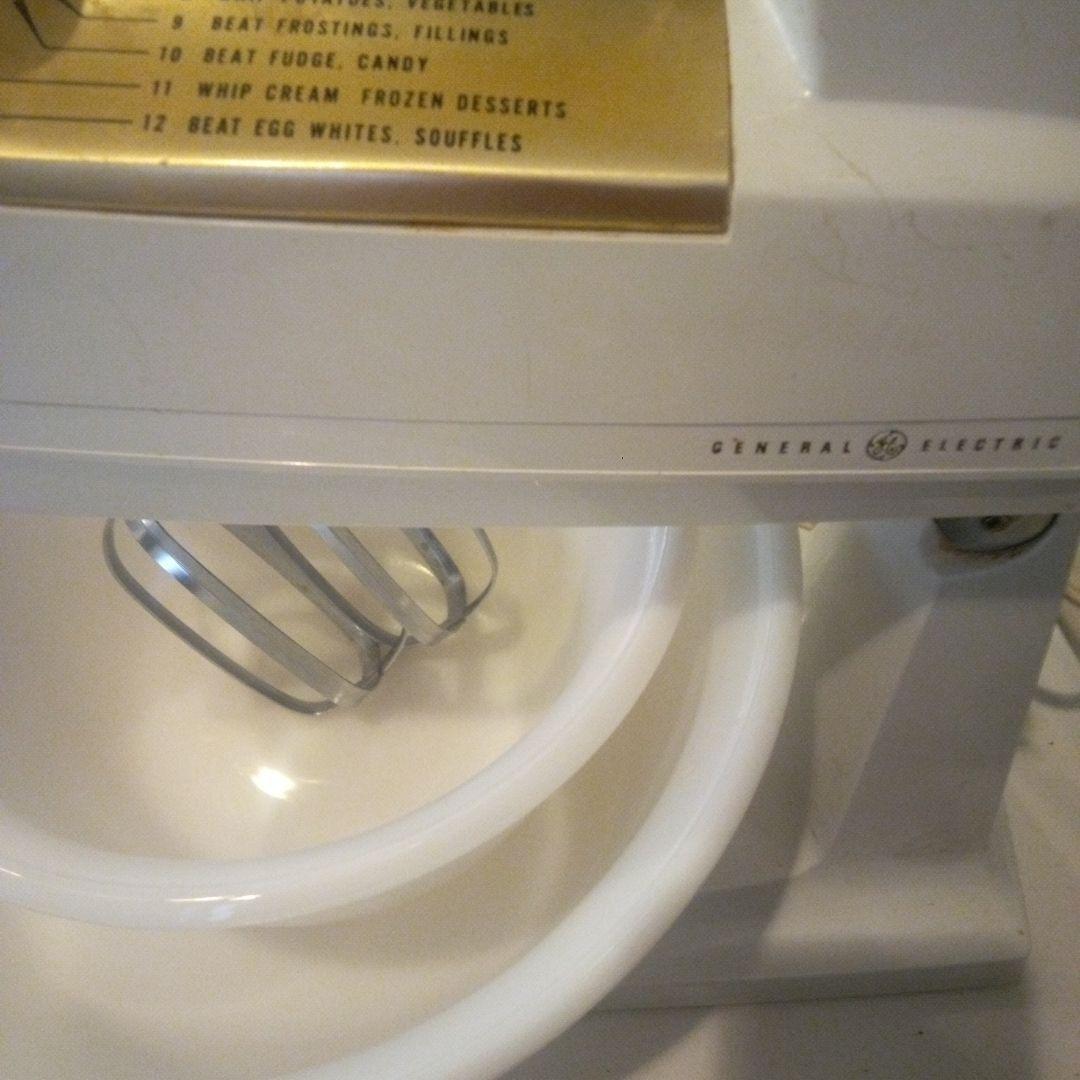 三井物産電器ミキサー　説明書付 GENERA-LELECTRICスタンドミキサー