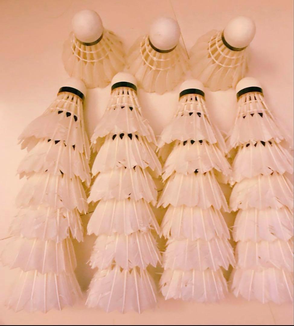 バドミントン シャトル120個 ニューオフィシャル 他 美品有練習ノック基礎手芸