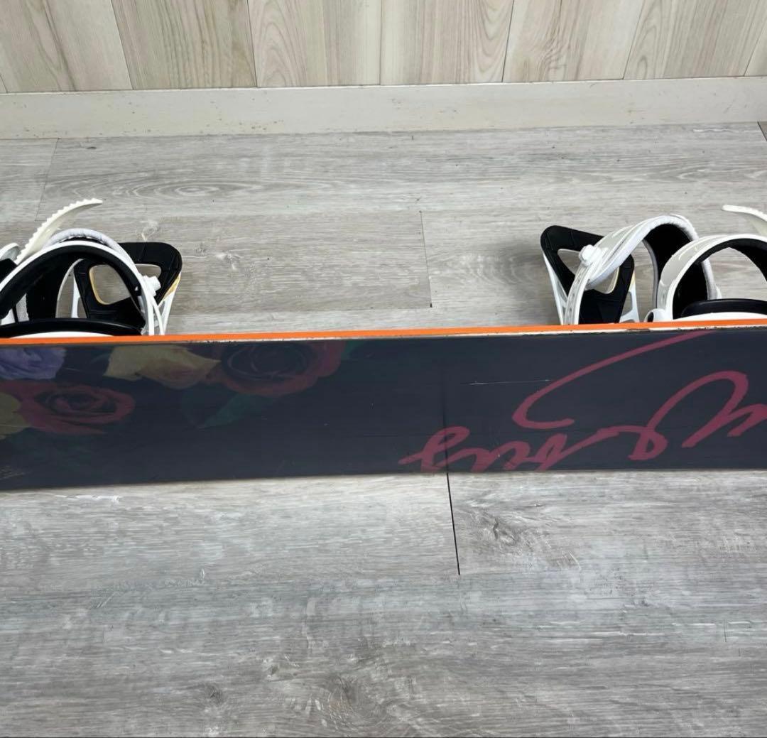 スノーボード ビンディングセット ボードセット レディース