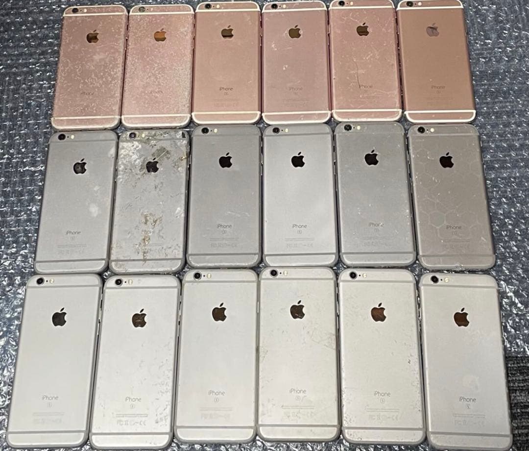 つ*う様 Apple アップルiPhone6s まとめて 18台セットジャンク品
