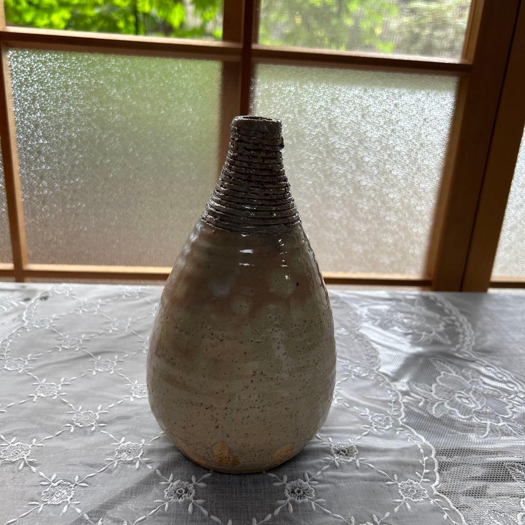 朝日豊斎 花器 陶器製 朝日焼 木箱付き