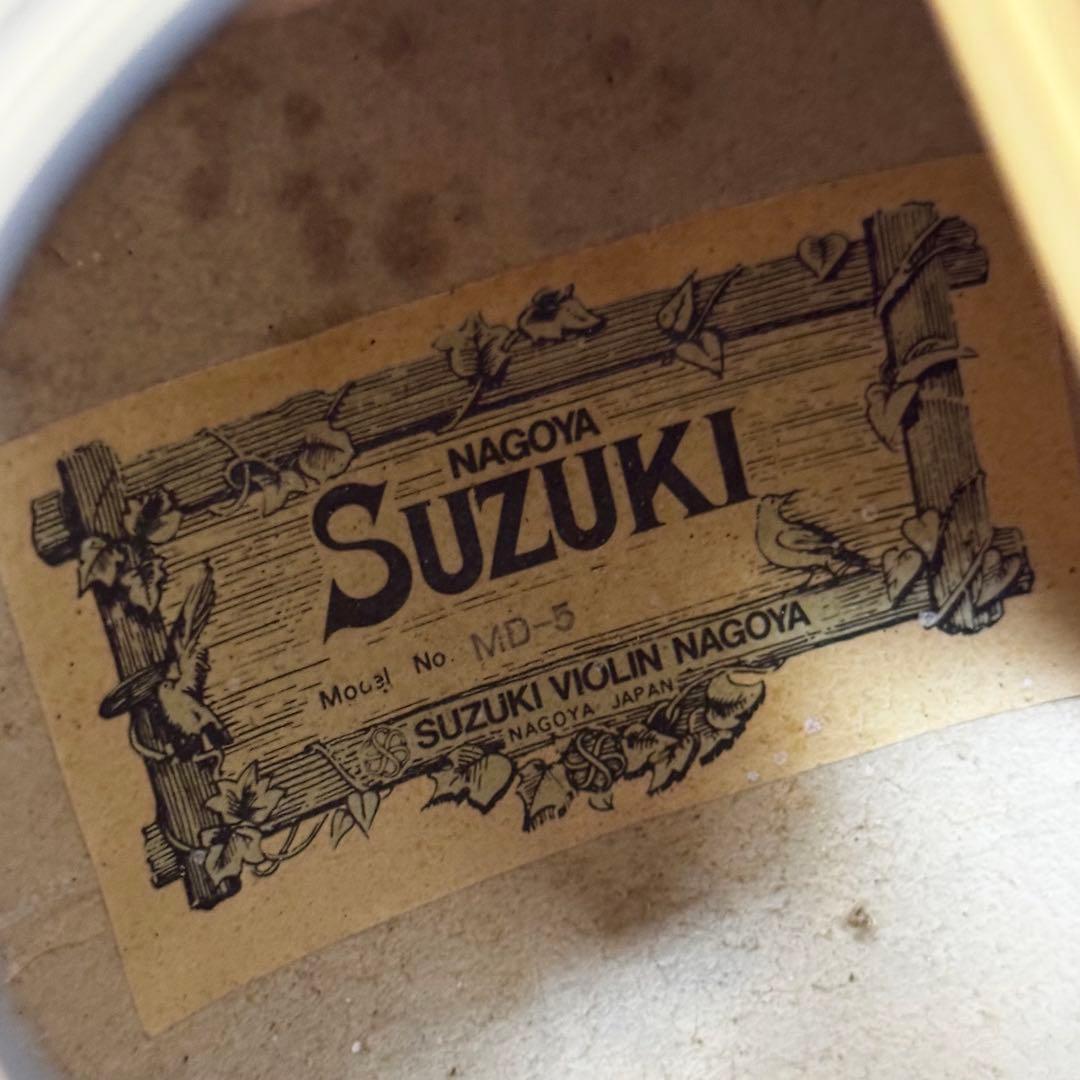 【貴重】SUZUKI MD-5 スズキ マンドラ 鈴木バイオリン マンドリン