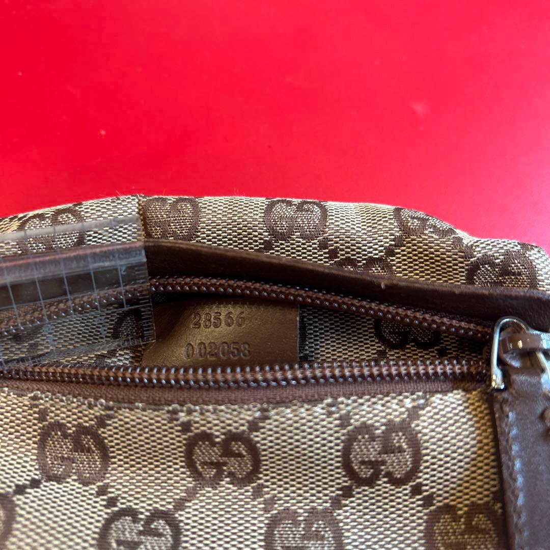 GUCCI ボディバッグ GGパターン ベージュ/ブラウン