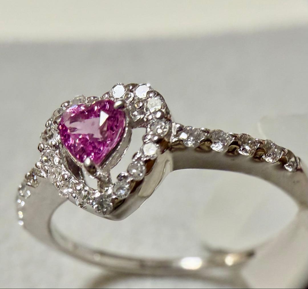 【京子】K14(WG)✨ピンクサファイアリング✨