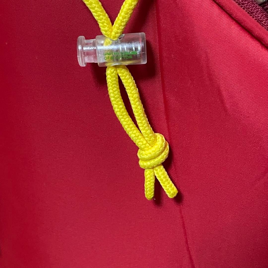 BENETTON ベネトン　キャディバッグ　赤