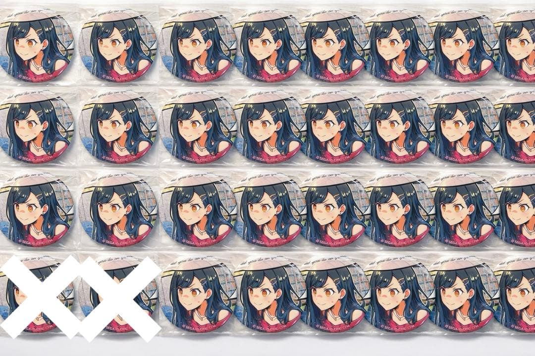 プロセカ グリッター缶バッジ 47A 白石杏 30点