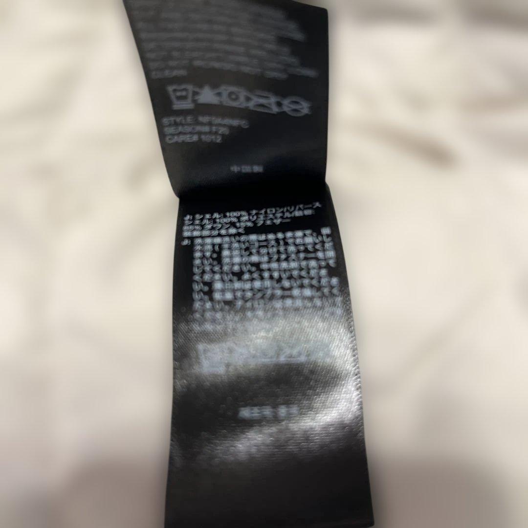 The North Face ダウンジャケット リバーシブル　ホワイト/花柄