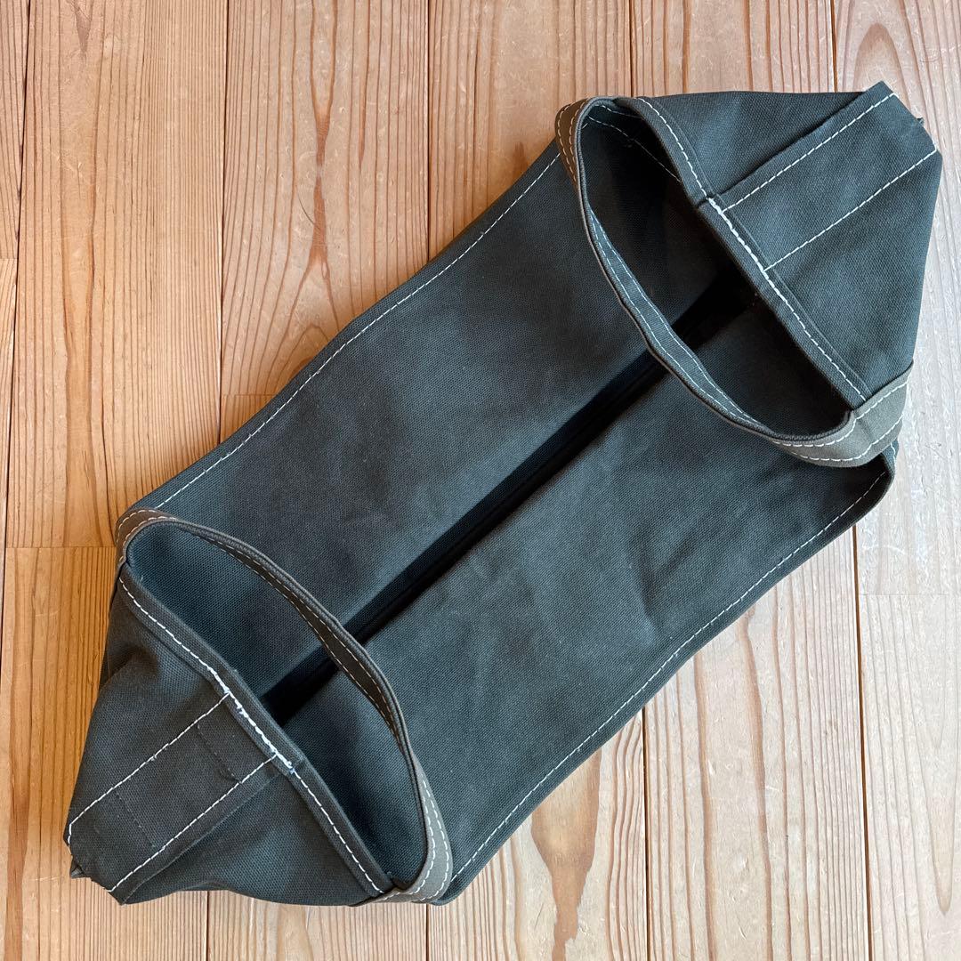 【レア＆極美品】TEMBEA BOOK TOTE オリーブ×ディープグリーン☆