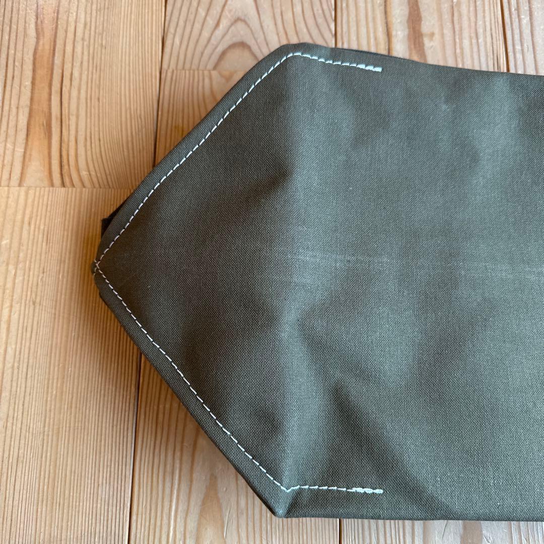 【レア＆極美品】TEMBEA BOOK TOTE オリーブ×ディープグリーン☆