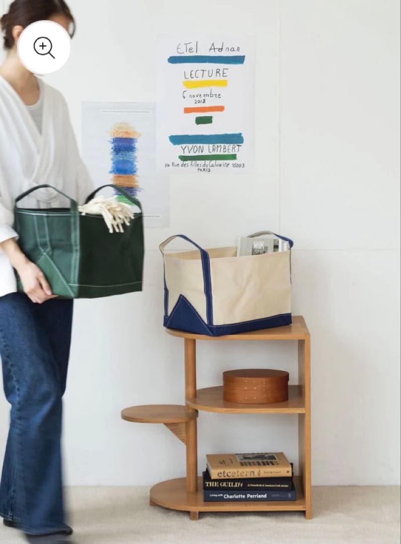 【レア＆極美品】TEMBEA BOOK TOTE オリーブ×ディープグリーン☆