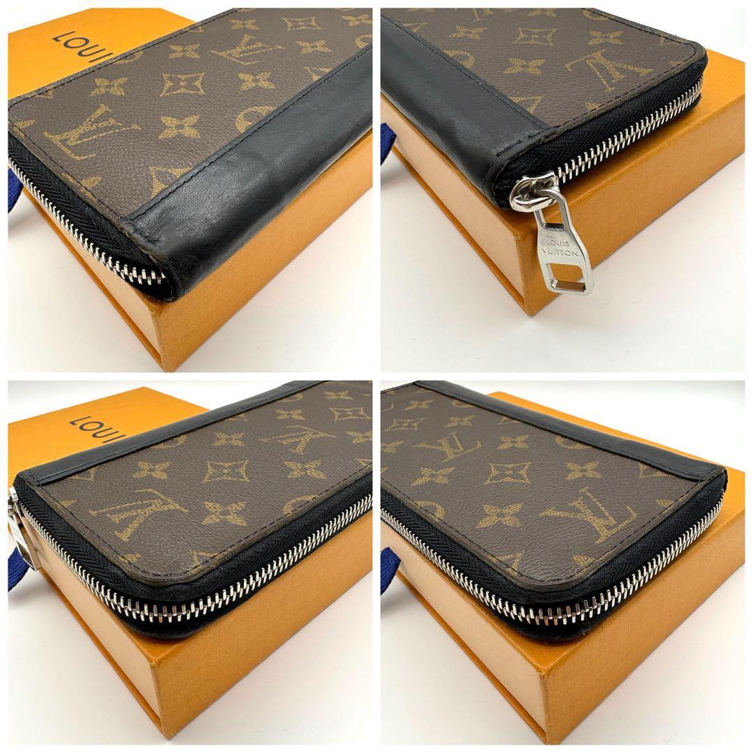 ルイヴィトン モノグラム マカサー ジッピーウォレット ヴェルティカル 長財布