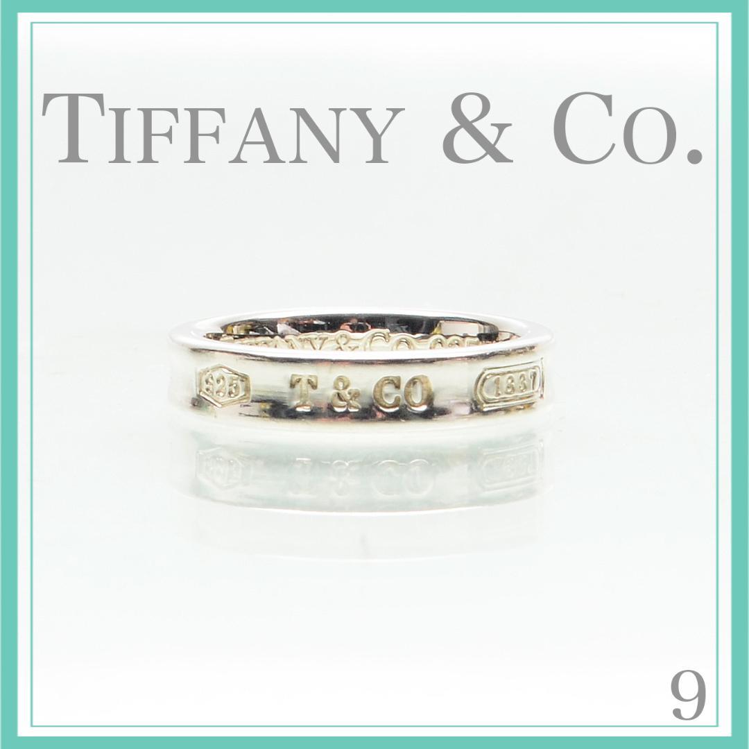 サ*ー様 ティファニー　925 リング　ナローリング　#9