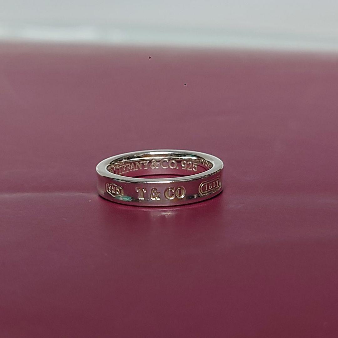 サ*ー様 ティファニー　925 リング　ナローリング　#9
