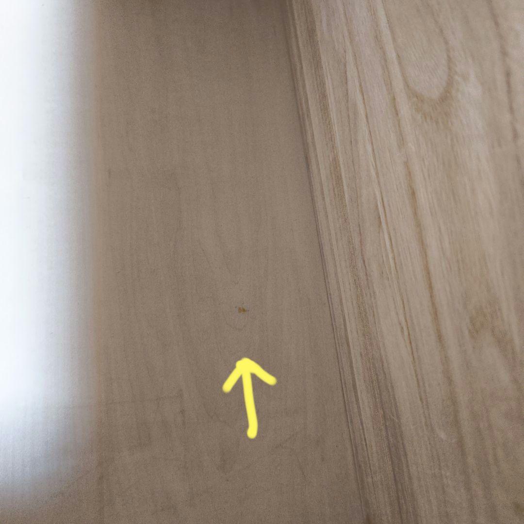 木製 5段チェスト ブラウン