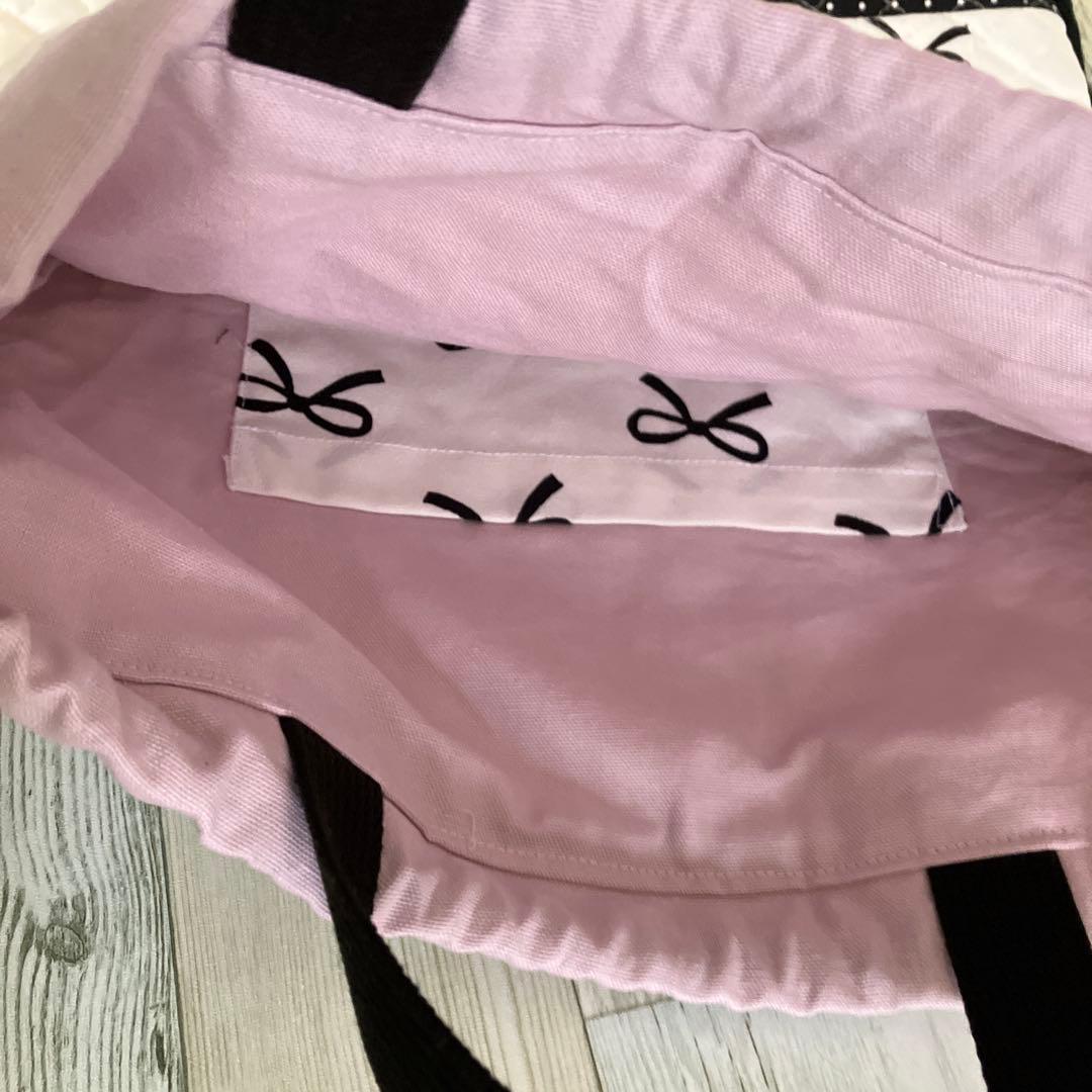 naaamiページ 図書袋ショルダーナップサックシューズバッグハンドメイド