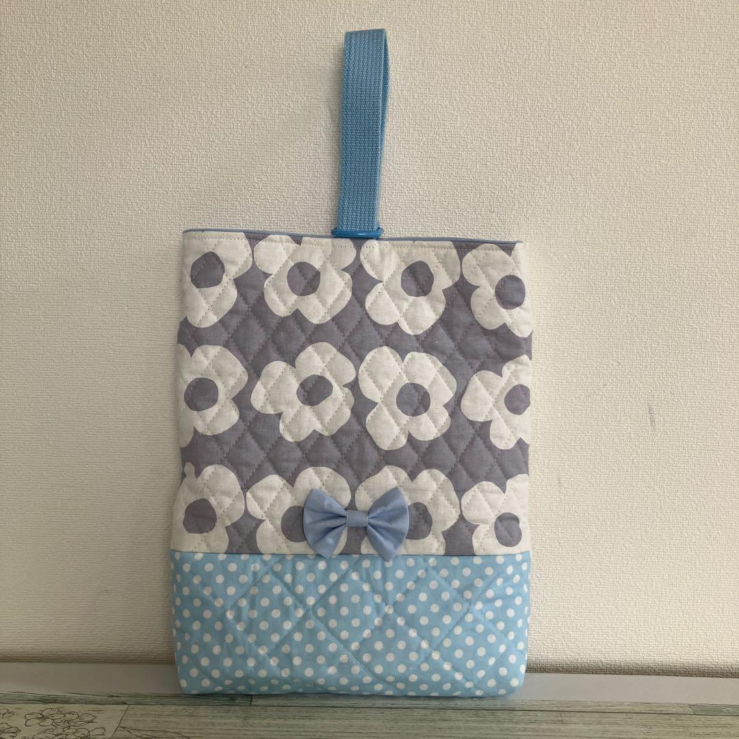 naaamiページ 図書袋ショルダーナップサックシューズバッグハンドメイド