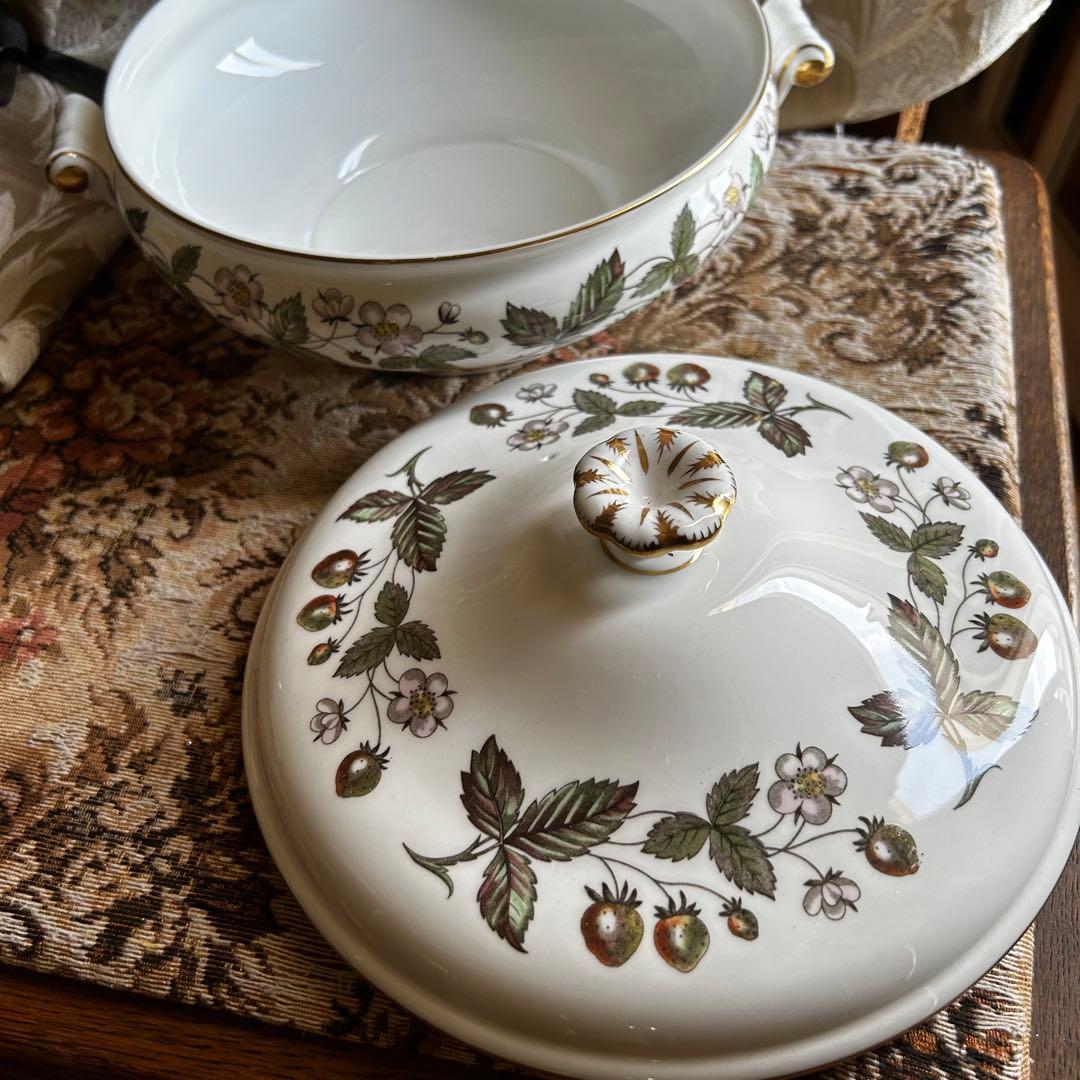 希少品！英国製 黒壺   strawberry hill