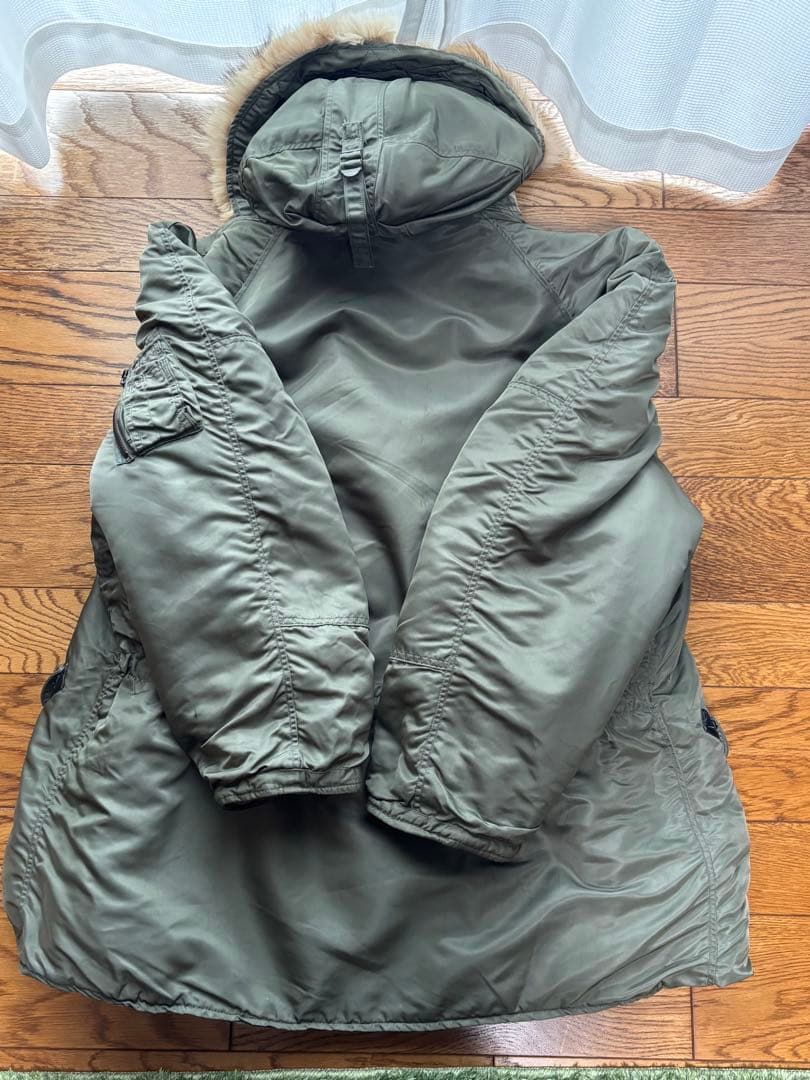 【希少】60's CONMARジップ N-3B フライトジャケット ファー