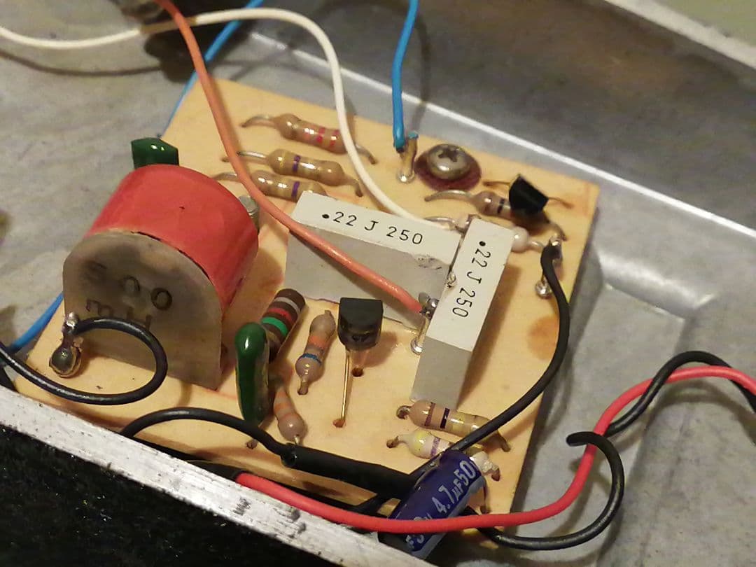 【希少・ヴィンテージワウ】Jen Cry Baby SUPER (赤FASEL)