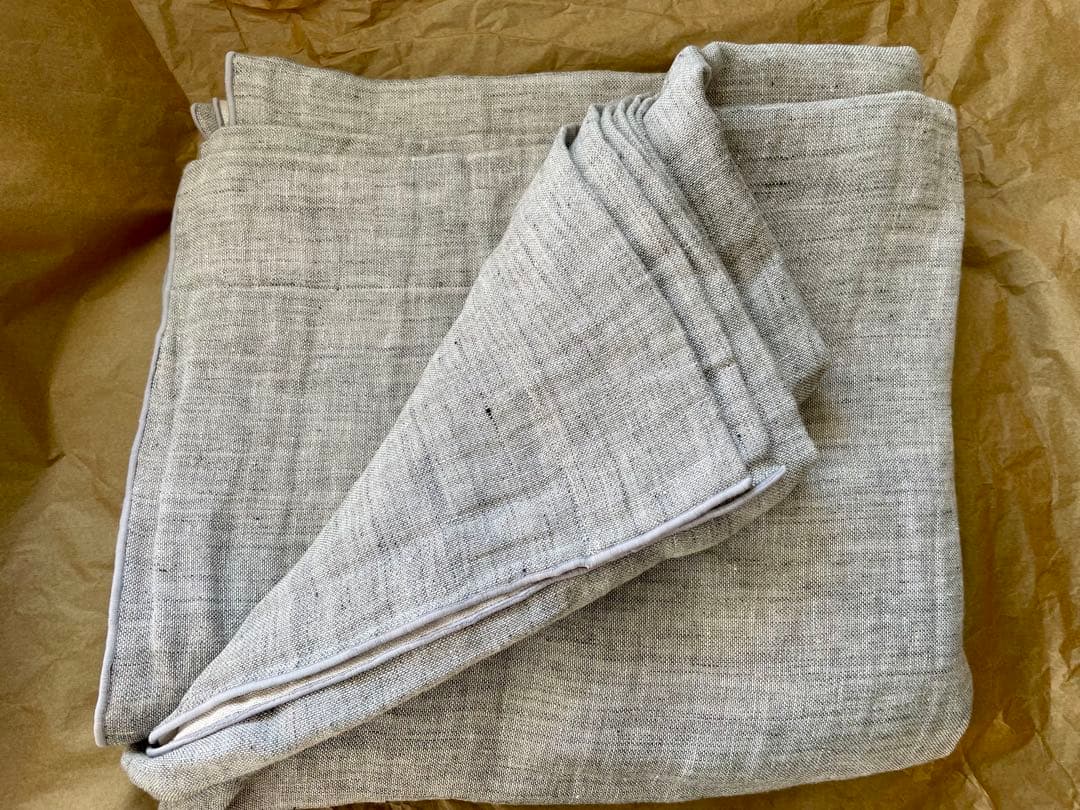 wafu リネントリプルガーゼケット