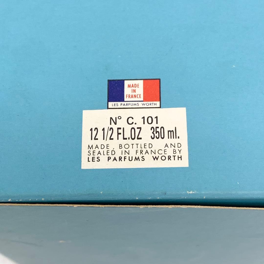 WORTH EAU DE COLOGNE 350ml オーデコロン2511196