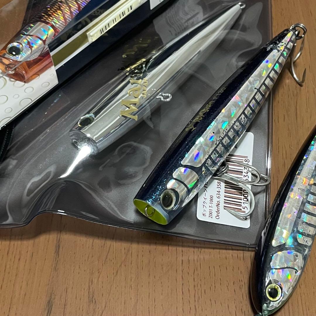 マリア トップウォータープラグ4点セットおまけ付きT-1000