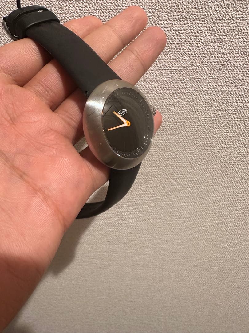 Ikepod ブラック ラバーベルト 時計