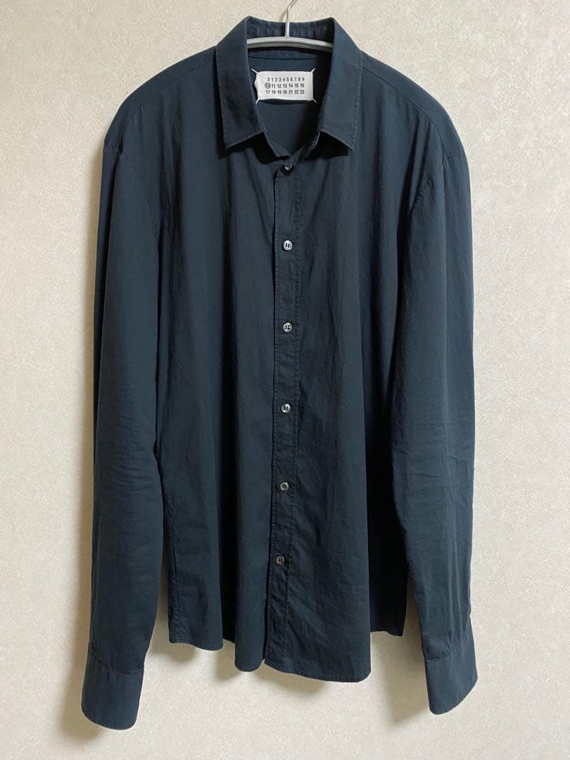 え*様 maison margiela ここのえ　ネイビーシャツ