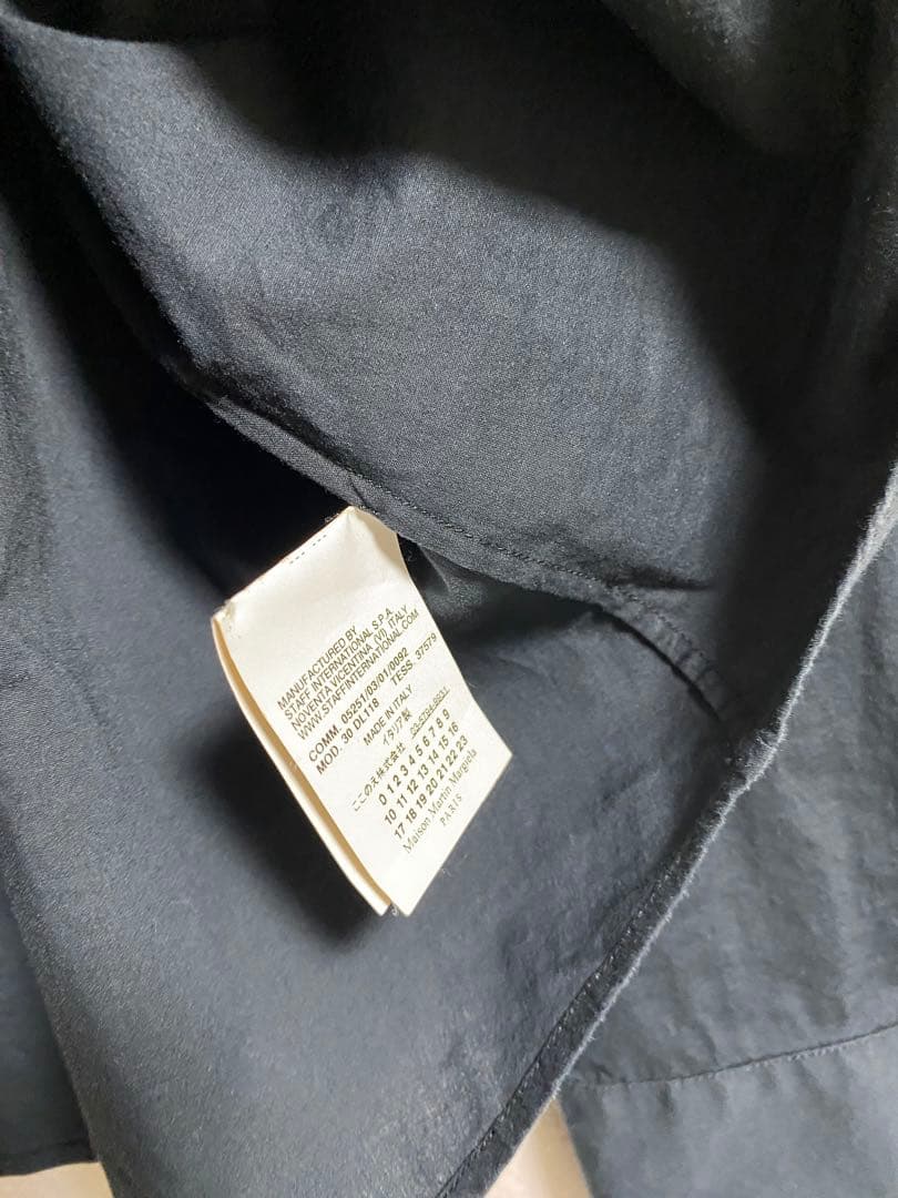 え*様 maison margiela ここのえ　ネイビーシャツ