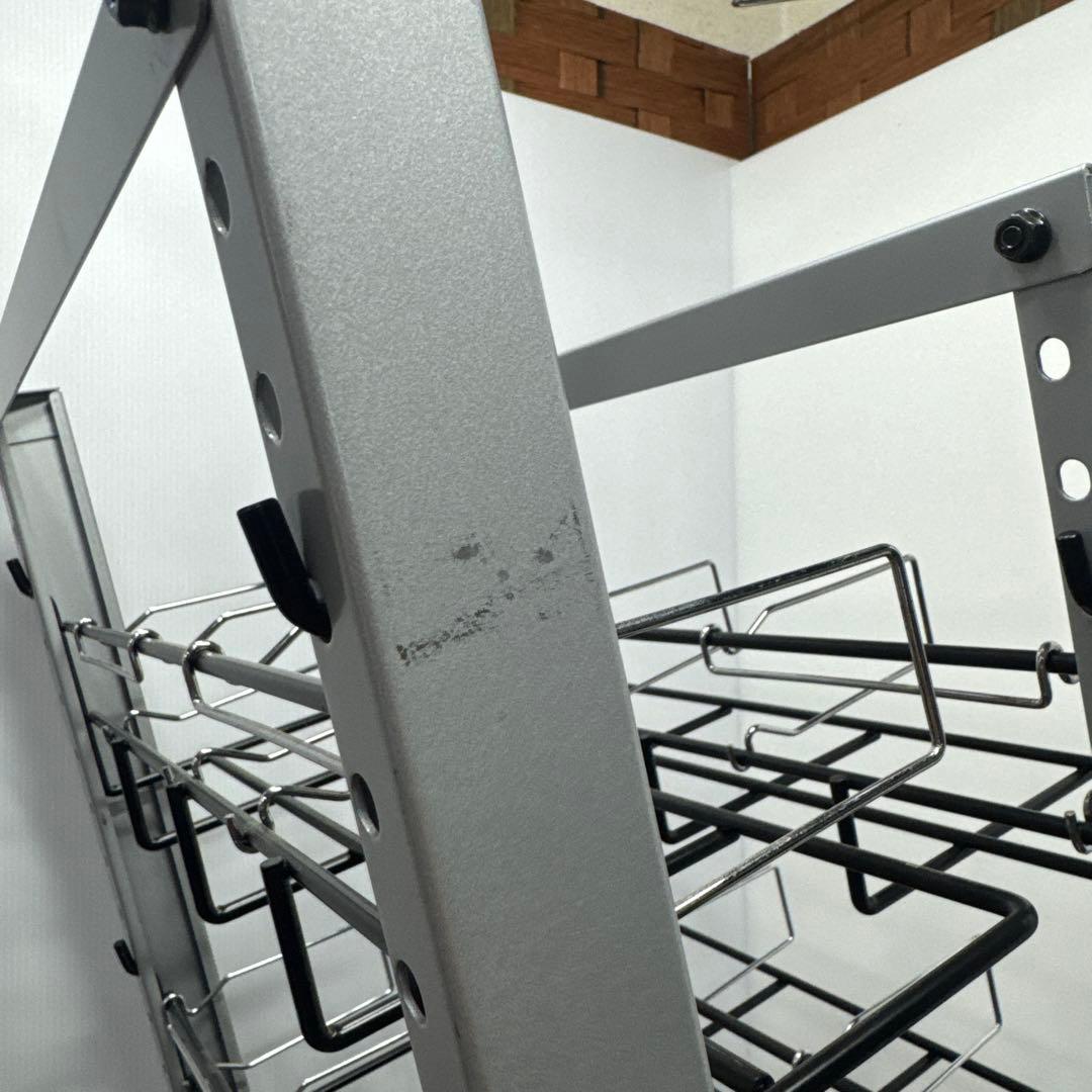 ディスクラック 3段 スリム ×2 セット CD DVD 収納 ラック