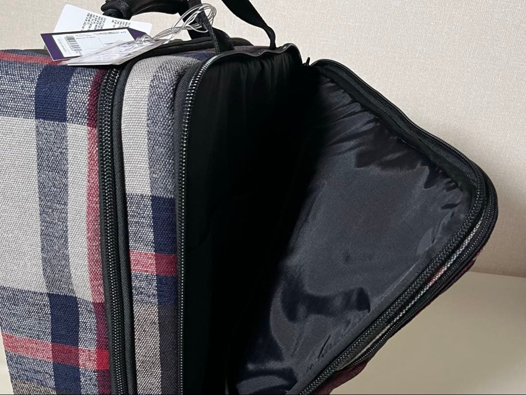 【新品未使用】ノースフェイス パープルレーベル　キャリーケース　シャトルローラー