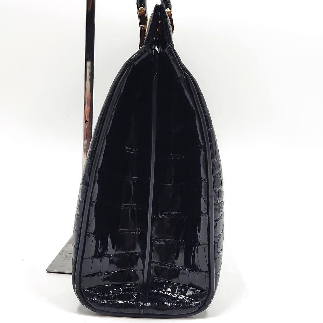 入手困難✨最高級 リアルクロコダイル トートバッグ 鰐革 ターンロック