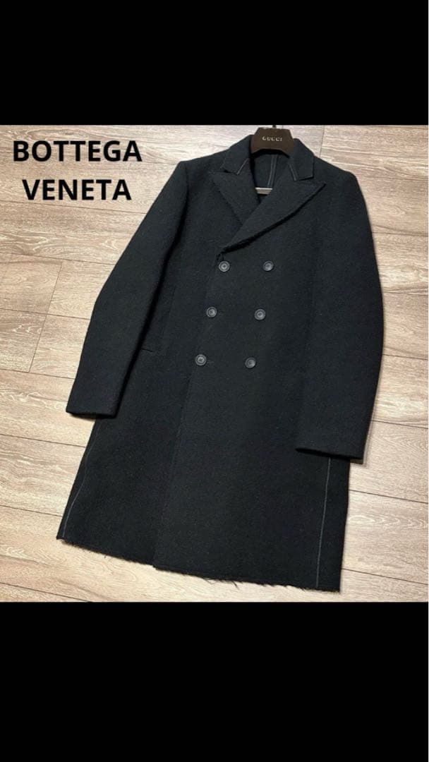 BOTTEGA VENETA ウールダブルブレストコート