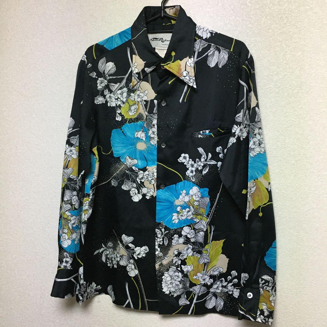 定価9万円　Tori Richard HONOLULUトリリチャード　柄シャツ