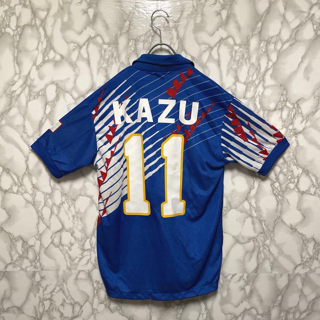 1994年 日本代表 ユニフォーム ドーハの悲劇 三浦知良 カズ アシックス