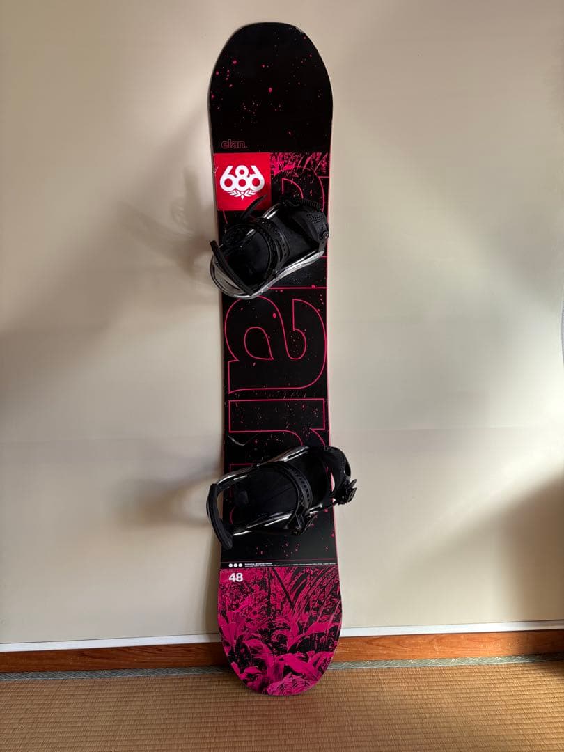 (お値下げしました)ELANスノーボード BURTONビンディング 145cm