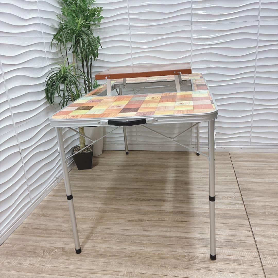 ◇Coleman◇ナチュラルモザイク◇BBQテーブル◇アウトドアテーブル◇