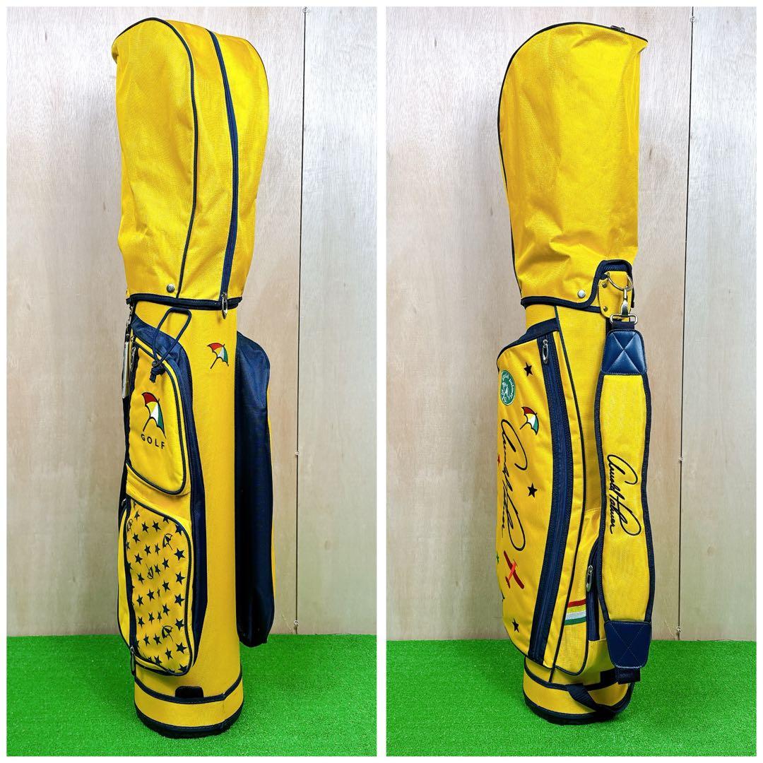 Arnold Palmer 7.5型 キャディバッグ 超軽量 イエロー 5分割