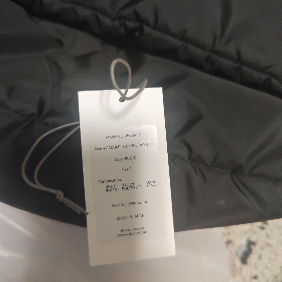 バッグ CLESSTE PADDED FLAP HOLIDAY BAG