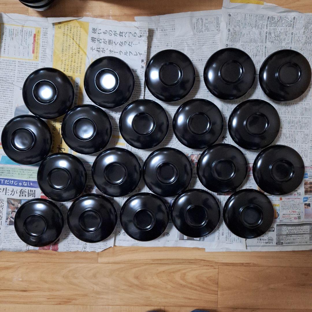 漆器 お椀 蓋付き 20個セット バラ売り⭕