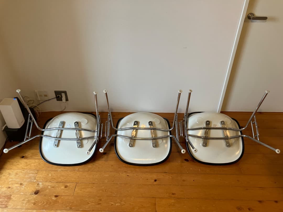 EAMS Sideshell Stacking Base イームズチェア 3脚