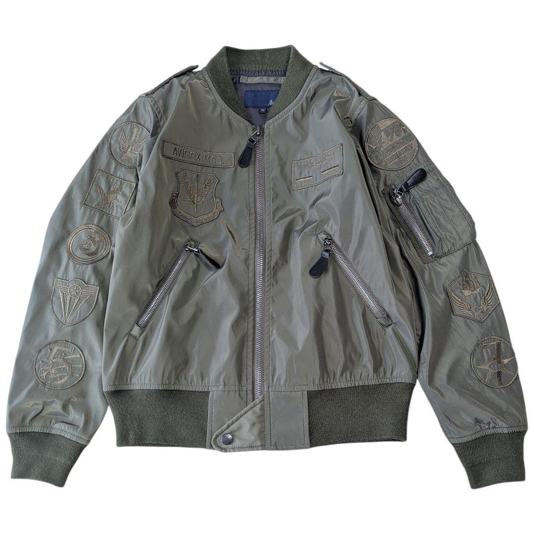 AVIREX アヴィレックス 70周年 L-2 ジャケット ミリタリー MA-1