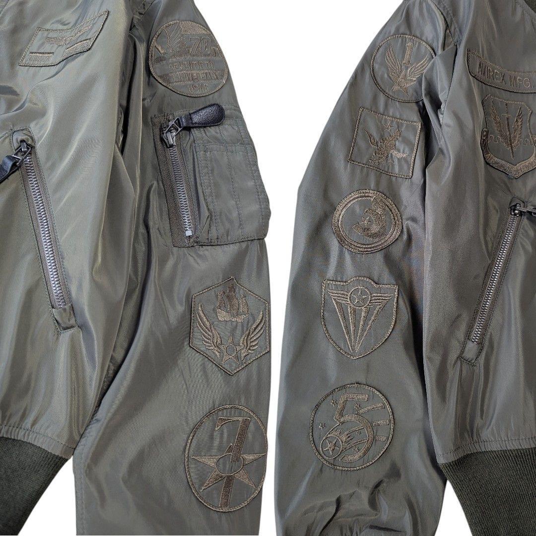 AVIREX アヴィレックス 70周年 L-2 ジャケット ミリタリー MA-1