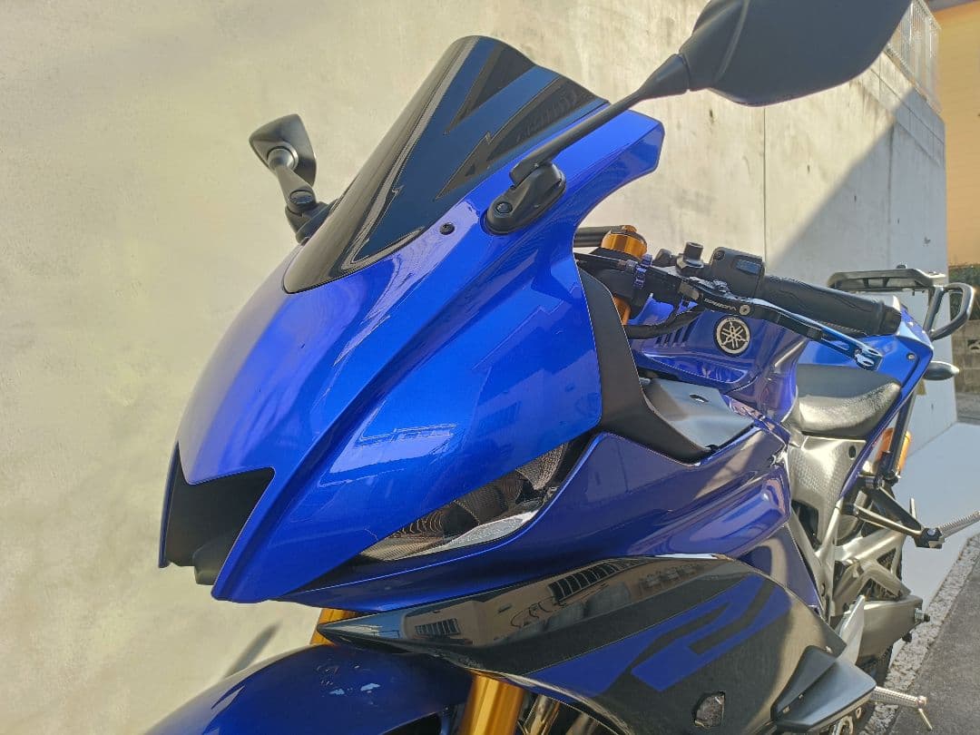 yzf-r25 社外 青 R6風アッパーカウル